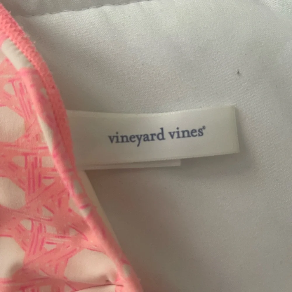 Vineyard Vines Peachy pink Bikini Size Small Halter Top Beach Vacation Pool